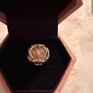 Pandora Rose Gold Round Charm